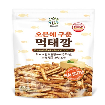 피쉬트리 오븐에 구운 먹태깡 200g / 최소구매 2개