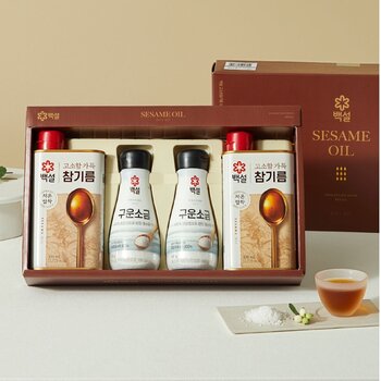 백설 참기름 선물세트 A호x 12