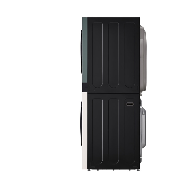 엘지 오브제 AI 워시타워 세탁 23kg&건조 23kg 베이지 그린