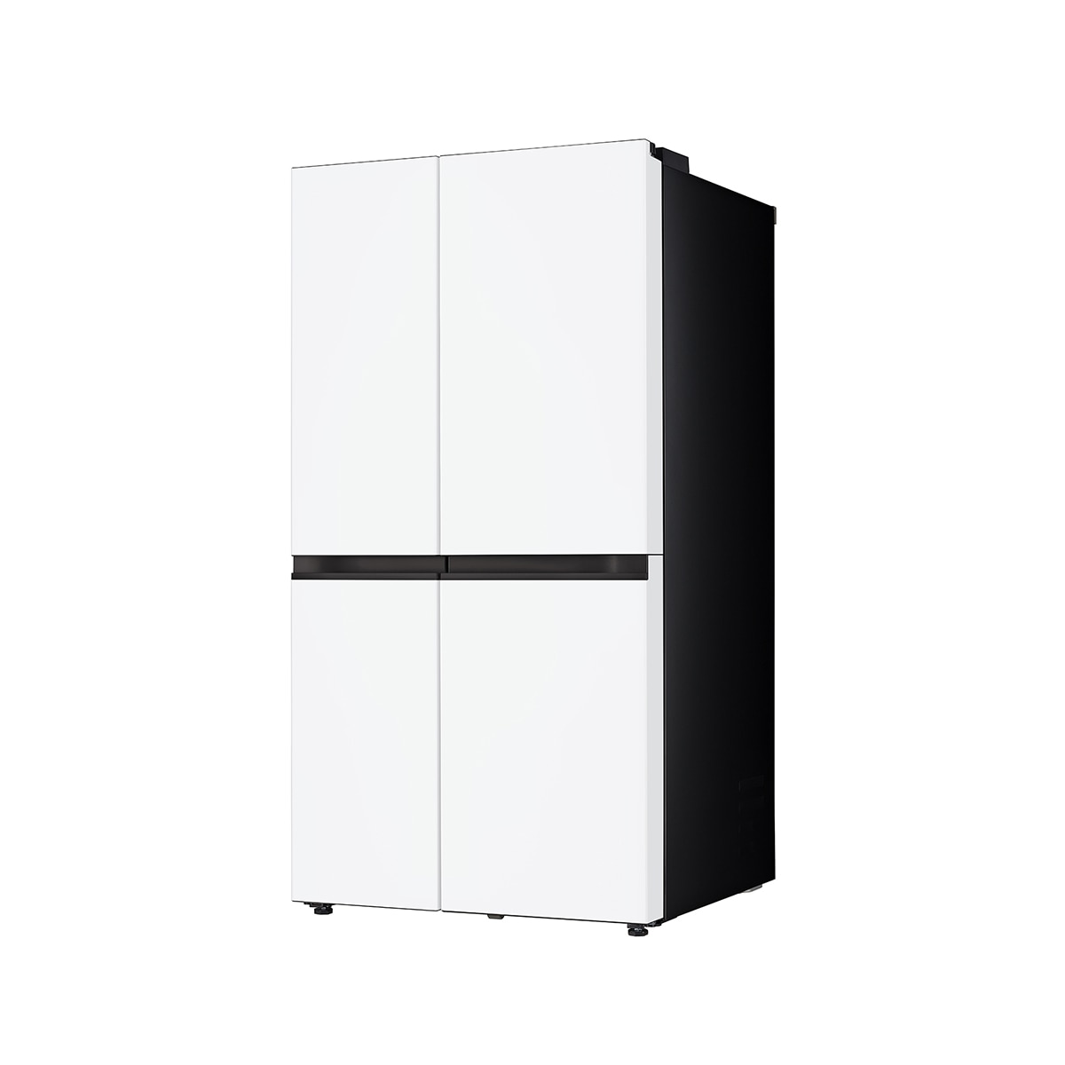 엘지 오브제 AI 양문형 832L, 메탈 에센스 화이트