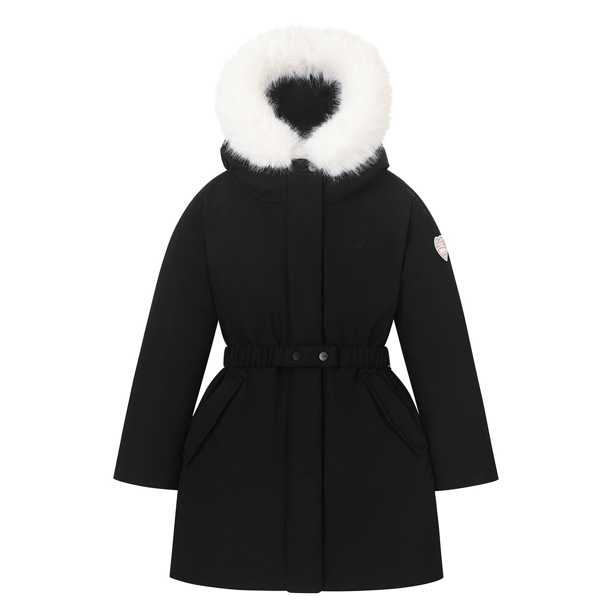 네파 키즈 미드 다운 자켓 - 블랙, 130 네파 키즈 미드 다운 자켓 - 블랙, 130