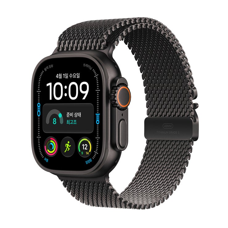 애플워치 울트라 4 GPS + Celluar 블랙티타늄 밀레니즈 애플워치 울트라 4 GPS + Celluar 블랙티타늄 밀레니즈