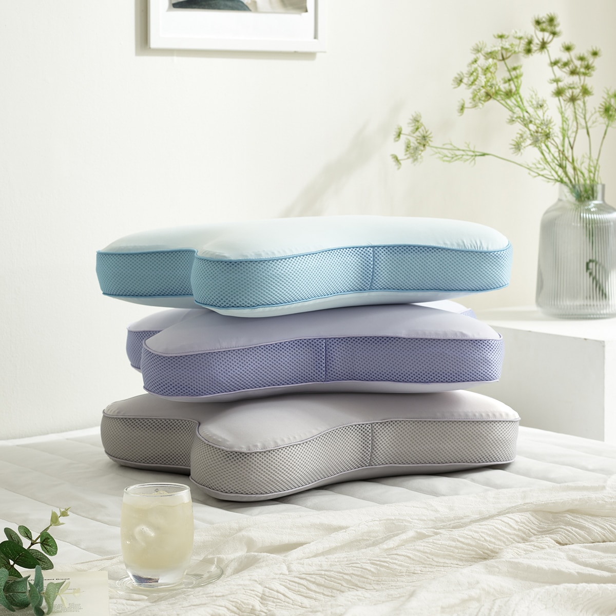 April At Home 나비형 쿨링 메모리폼 베개