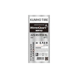 금호 윈터크래프트 WP72 225/45R18 XL 95V