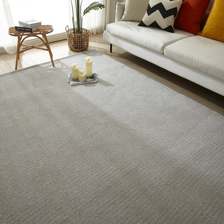 바오밥 멜란지 러그 200x270cm - 그레이