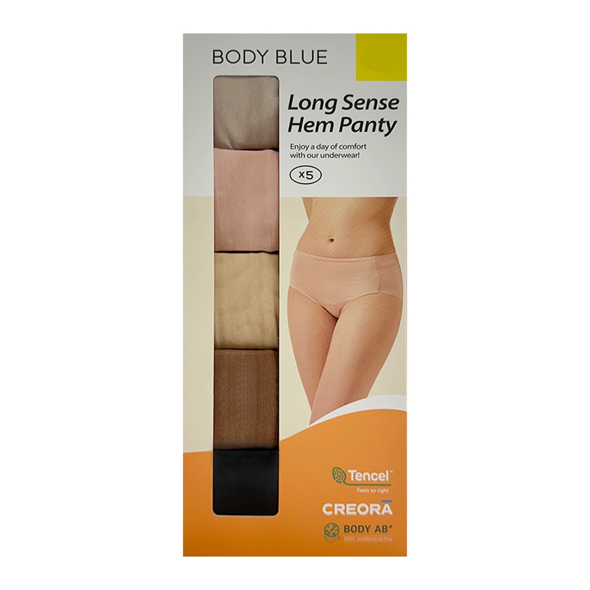 바디블루 여성 헴 팬티 5매 - 26B, 95 바디블루 여성 헴 팬티 5매 - 26B, 95