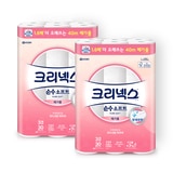 크리넥스 순수소프트 메가롤 40m x 30롤 x 2