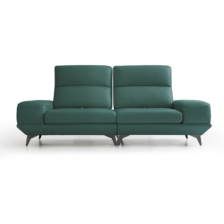 UND 에디션 NA5 통가죽 스윙 소파 - 3인