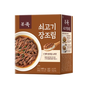 본죽 쇠고기 장조림 170g x 4 본죽 쇠고기 장조림 170g x 4