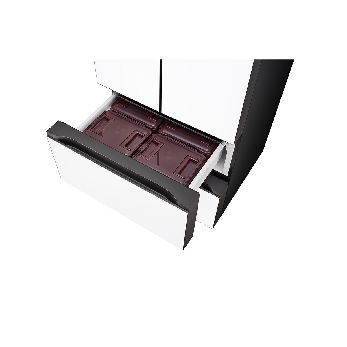 엘지 디오스 AI 오브제컬렉션 김치톡톡 491L- 글라스 에센스화이트