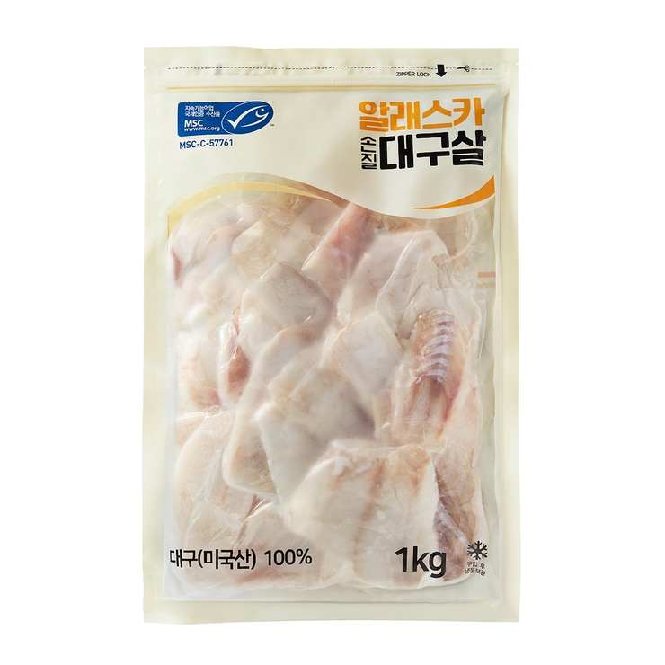 알래스카손질대구살1kg x 2pack