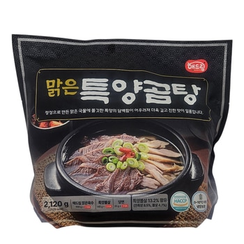 해드림 맑은 특양곰탕 1,060g x 2 해드림 맑은 특양곰탕 1,060g x 2