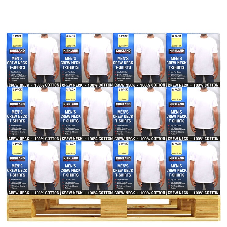 커클랜드 시그니춰 라운드 티 6매 세트X 186개 커클랜드 시그니춰 라운드 티 6매 세트X 186개