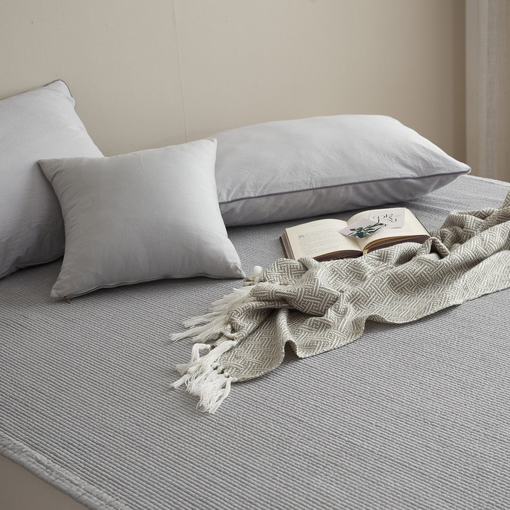 루마인 홈 순면 줄누비 패드 110x200cm - 싱글