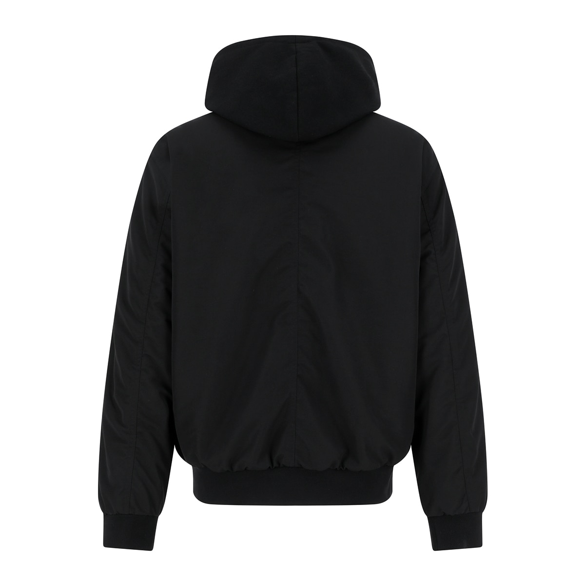 게스 남성 후디 보머 자켓 - 블랙