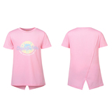 네파 여아 반소매 티셔츠 - 핑크, S