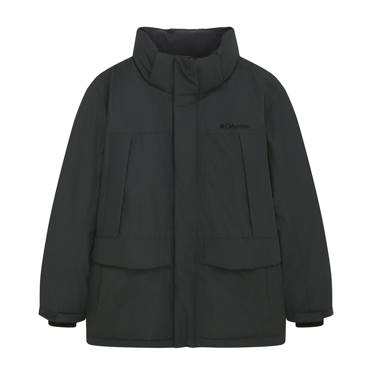 컬럼비아 남성 헤비 다운 재킷 - 차콜