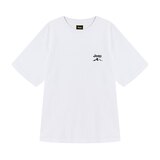 지프 크루 티셔츠 3매 - 화이트/블랙/카키, M