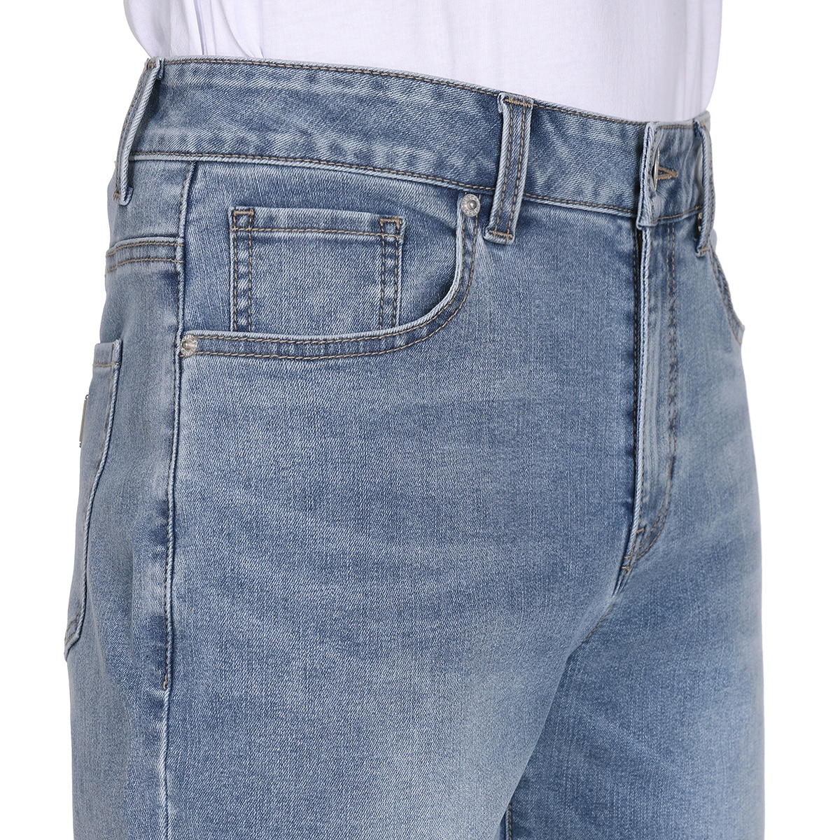 게스 남성 청바지 - 루즈스트레이트 라이트블루