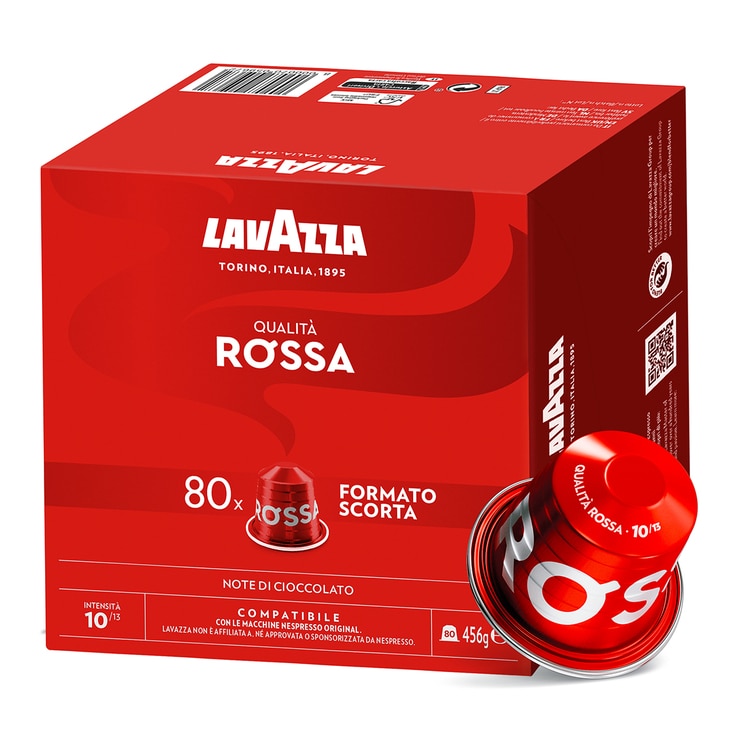 Lavazza 80 Coffee Capsules (Rossa) 687276