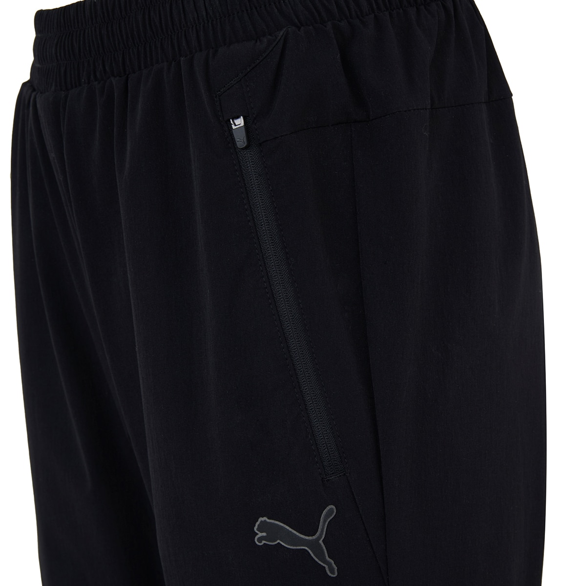 푸마 남성 우븐 트레이닝 바지 - 블랙