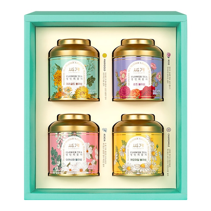 쌍계 김동곤명인의 꽃차 선물세트