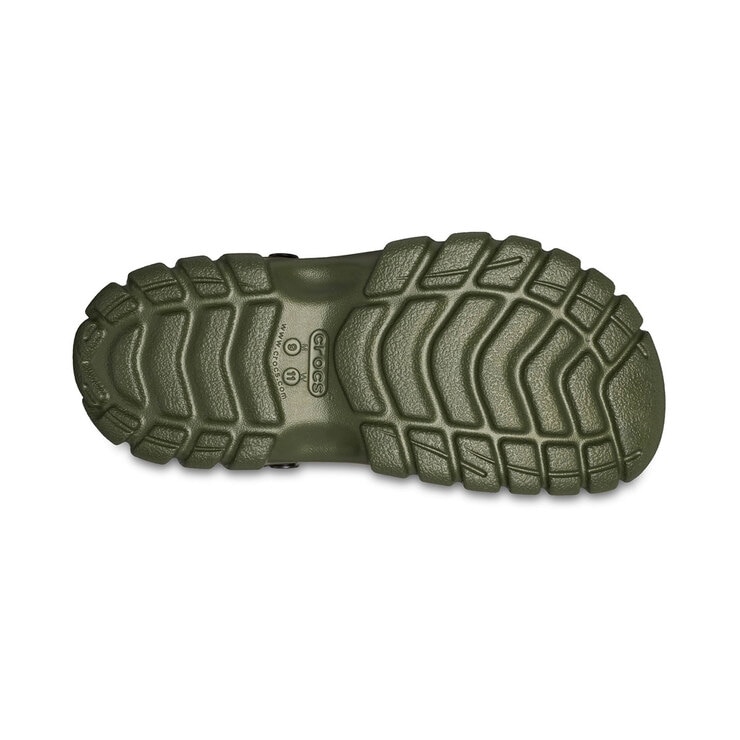 크록스 남성 오프로드 클로그 - 아미그린/네이비, 260mm