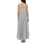 LAP 여성 레이온 선드레스 - 화이트