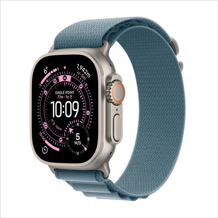 Apple Watch 울트라3 GPS+Celluar 내추럴 티타늄