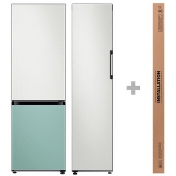 삼성 비스포크 키친핏 333L & 240L 냉장고 패키지 삼성 비스포크 키친핏 333L & 240L 냉장고 패키지