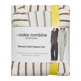 코데즈 컴바인 여성 파자마 세트 - 아이보리, S 코데즈 컴바인 여성 파자마 세트 - 아이보리, S