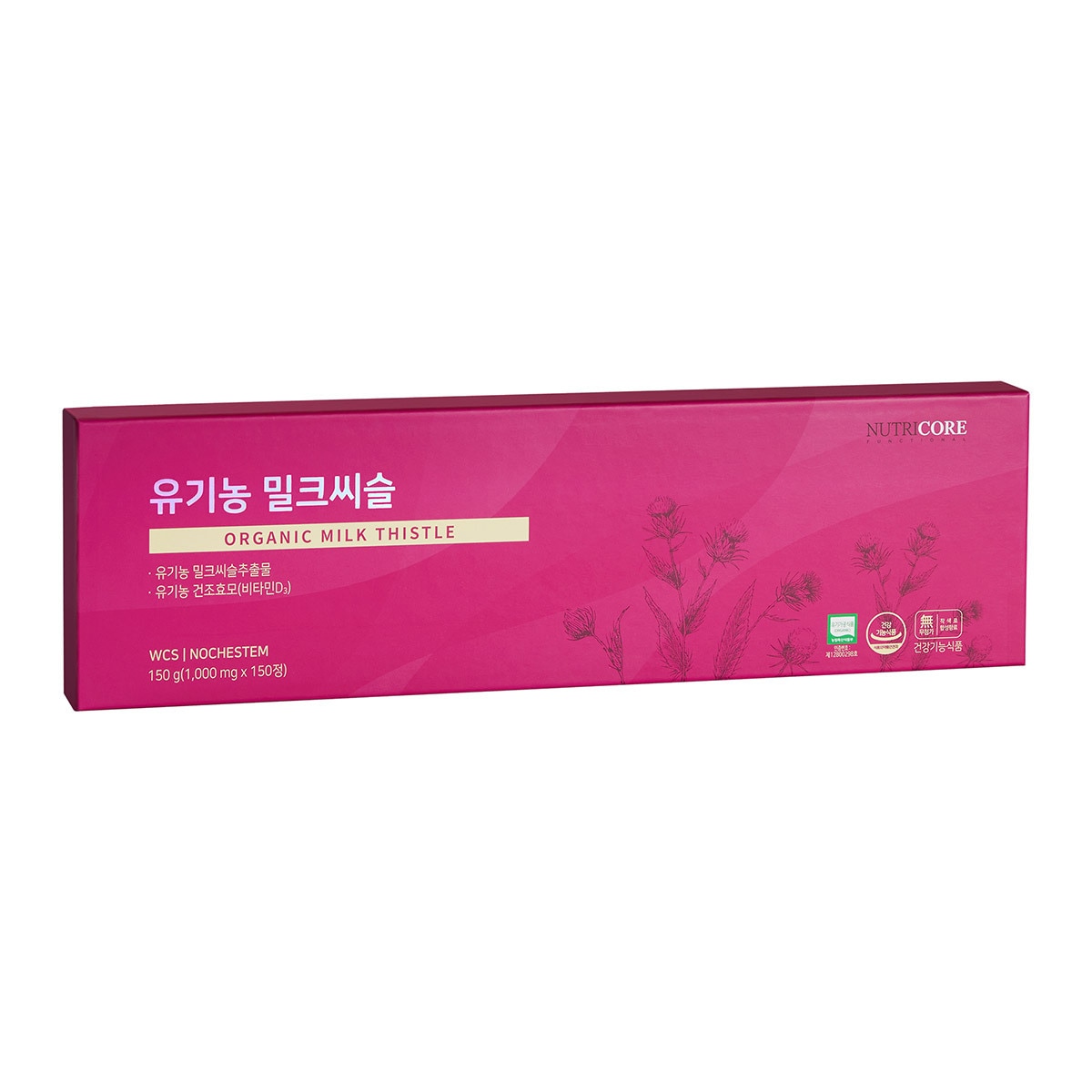 NCS 유기농밀크씨슬 1,000mg x 150정