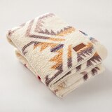 Pendleton 셔파 담요 127x177cm - 화이트쇼어(앤틱화이트)