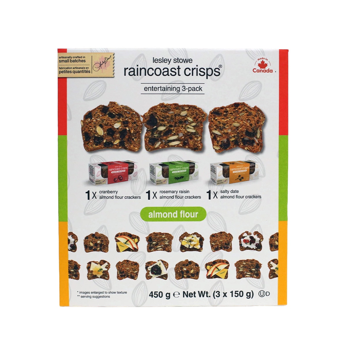 레인코스트 크리스프 450g / 150g x 3