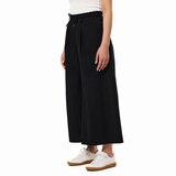 쥬시꾸뛰르 여성 와이드 밴딩 팬츠 - 블랙, L
