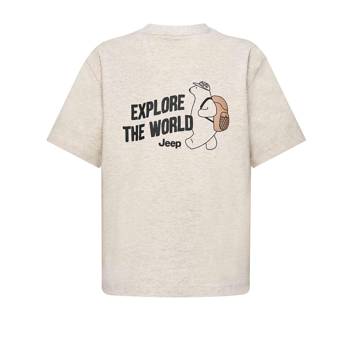 Jeep 키즈 반소매 로고 티셔츠 Jeep 키즈 반소매 로고 티셔츠