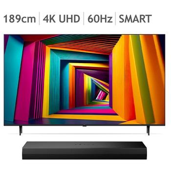 엘지 UHD TV 75UT93RC0NA 189cm (75) + S20A
