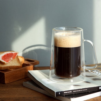 까사무띠 모네 이중 유리컵2P