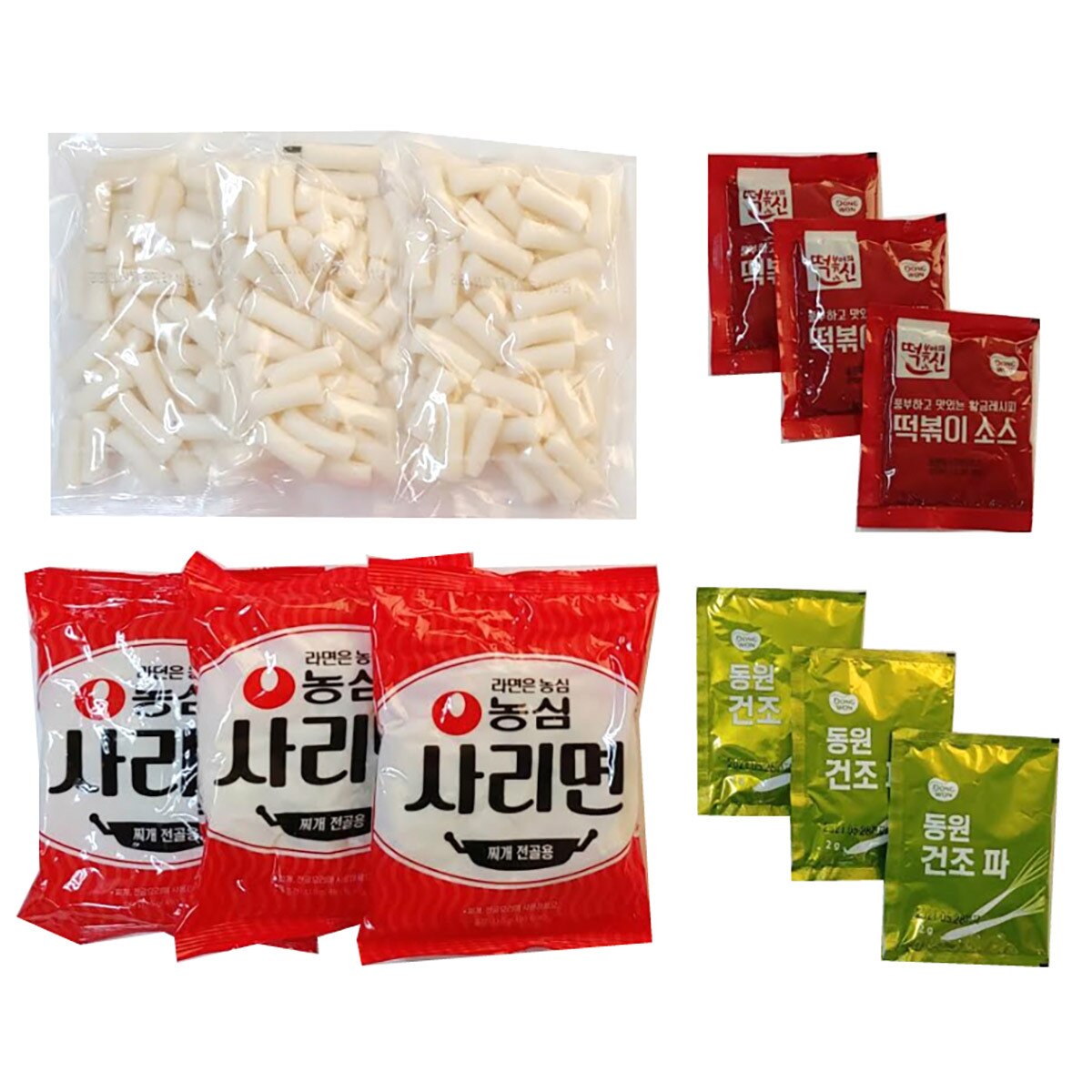 동원 즉석라볶이 504g x 3 / 최소구매 2