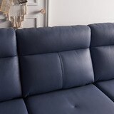사트바 인헤런트 통가죽 카우치소파 - 데이토나
