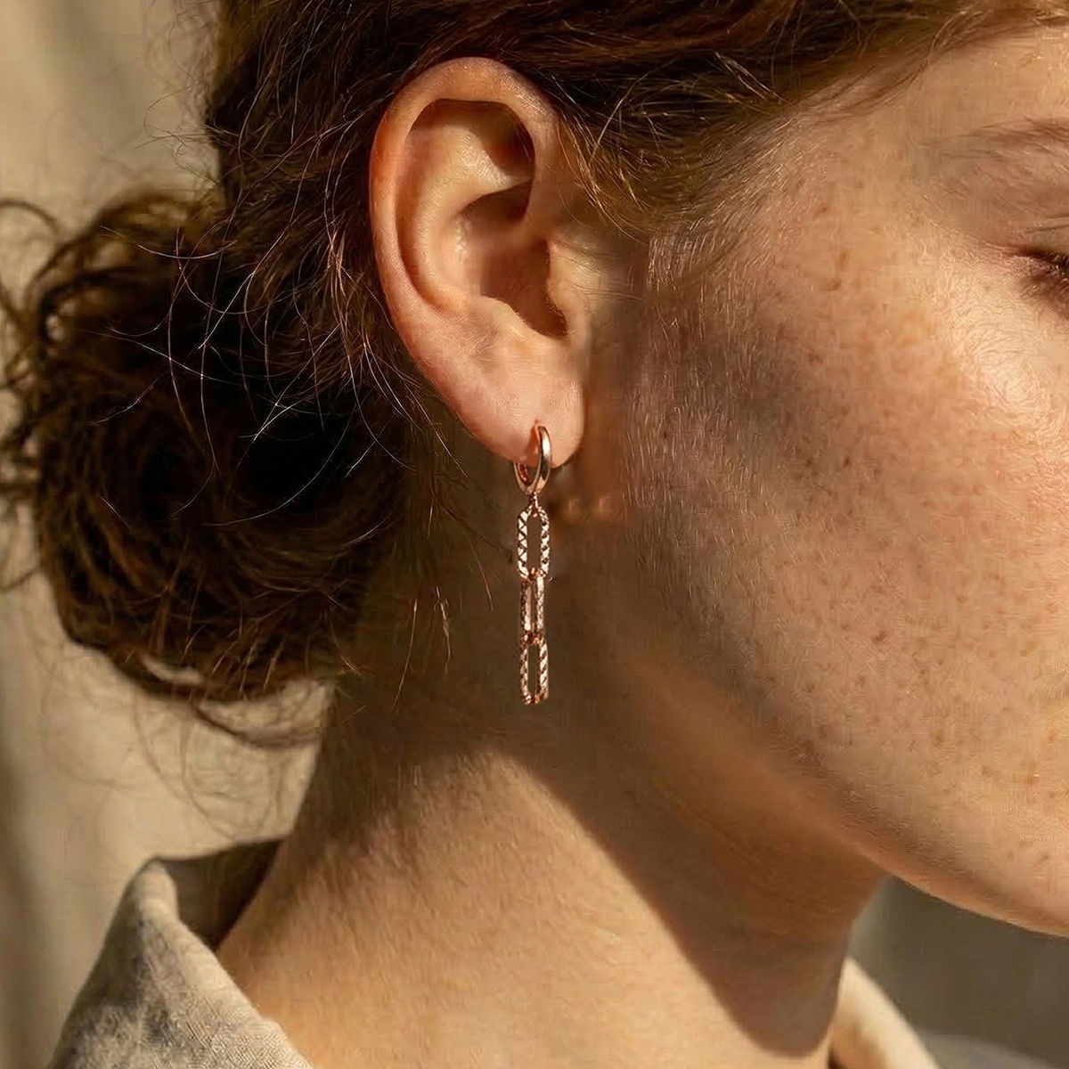 클라베드제이골드귀걸이 헤이즐 14k