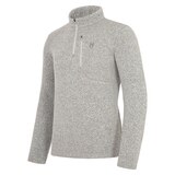 밀레 남성 1/4 집업 스웨터 - 멜란지그레이