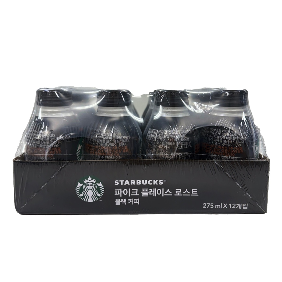 스타벅스 파이크 플레이스 로스트 블랙 275ml x 12입