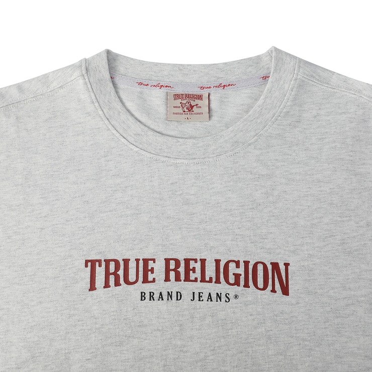 트루 릴리젼 남성 반소매 티셔츠 - 오트밀, M