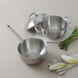 쿡에버 통 5중 스테인리스 웍 & 냄비 20cm 쿡에버 통 5중 스테인리스 웍 & 냄비 20cm