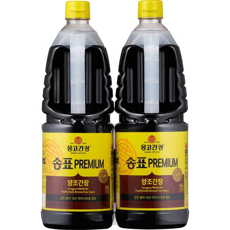 Monggo Soy Sauce 1.8L x 2 675855