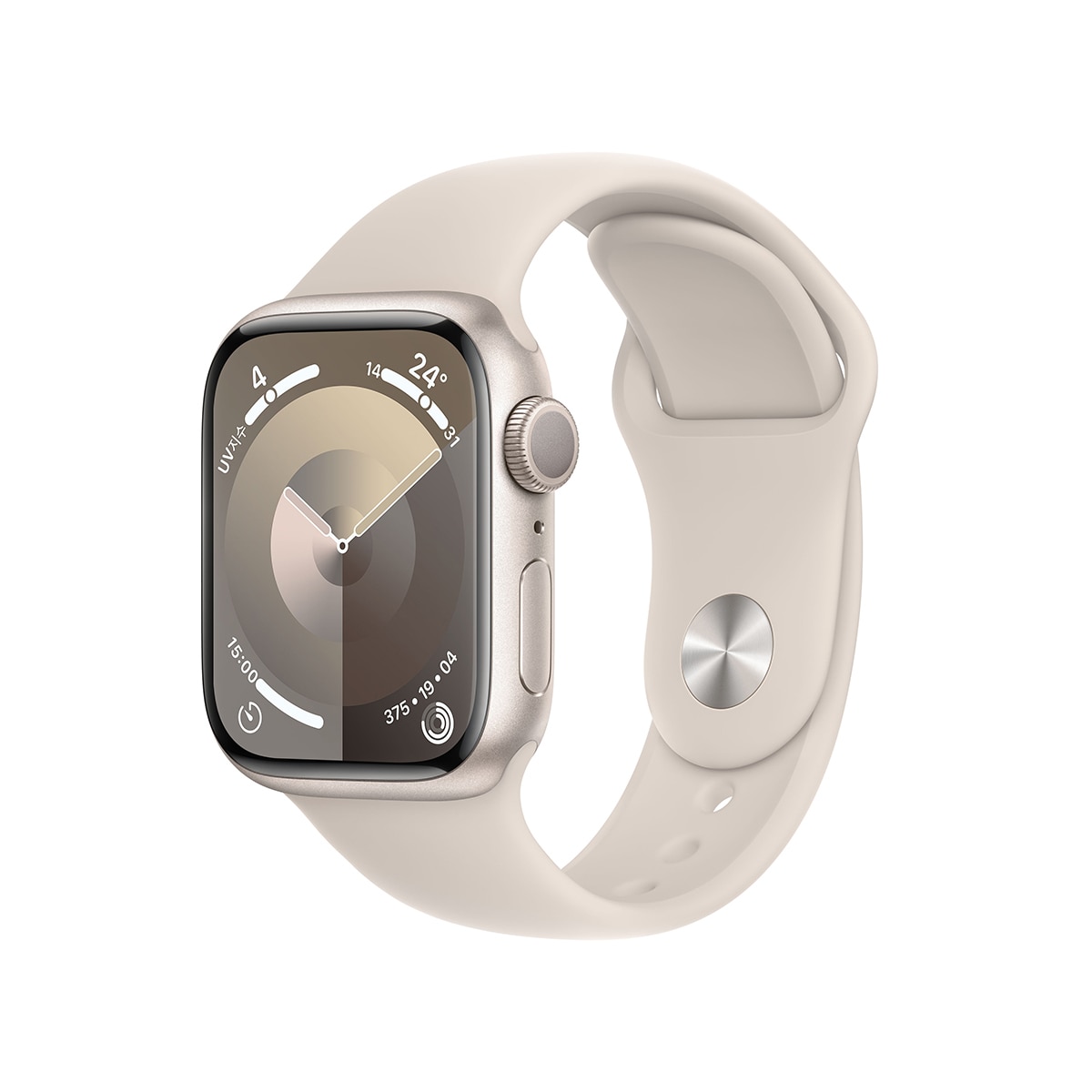 Apple Watch S9 41mm GPS STL/STL 스포츠 밴드 - S/M