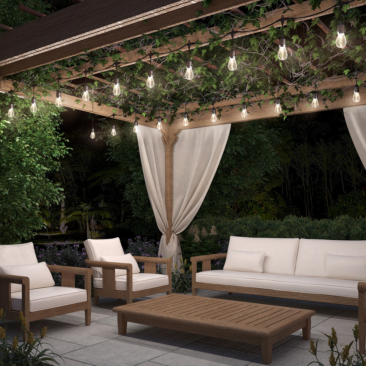 Artika LED 솔라 스트링 라이트 12.8m, 20구