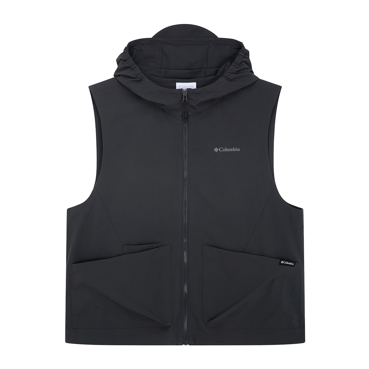 컬럼비아 여성 나일론 후드 베스트