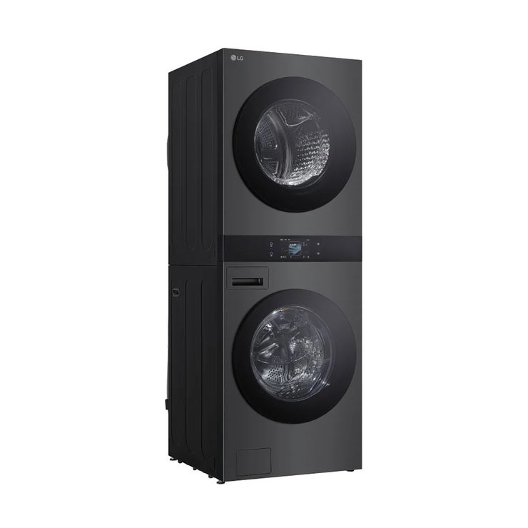 LG 오브제 워시타워 세탁 25kg& 건조25kg 블랙 스테인리스 LG 오브제 워시타워 세탁 25kg& 건조25kg 블랙 스테인리스